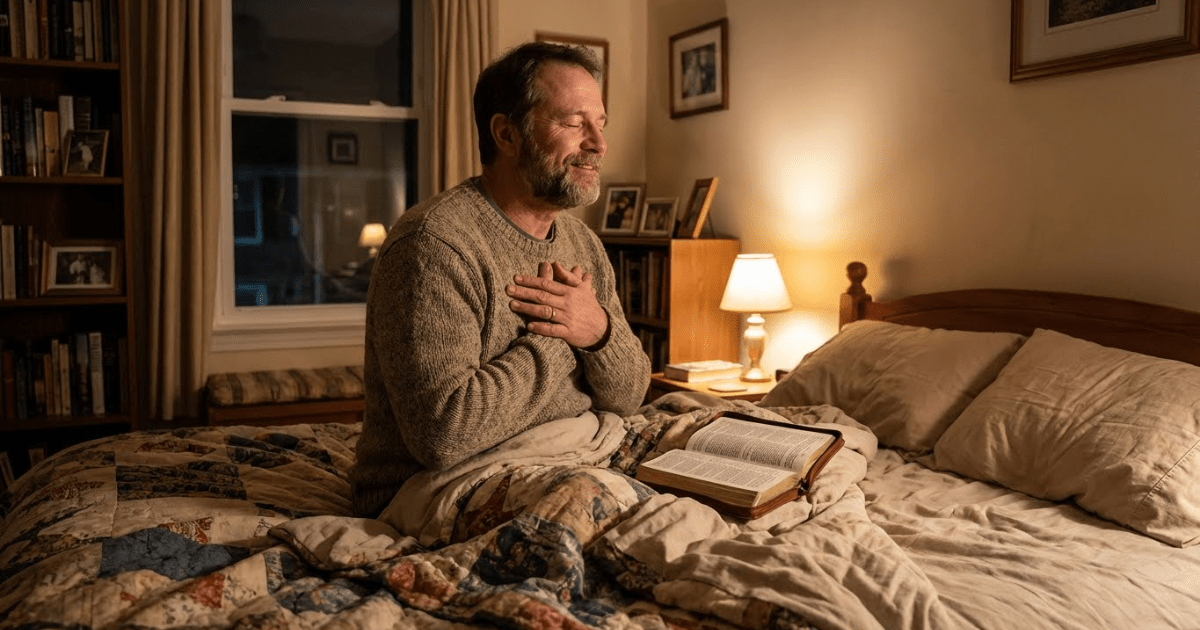Entregando o Coração ao Senhor Antes de Dormir — Uma Reflexão para Encontrar Paz, Cura e Descanso na Presença de Deus