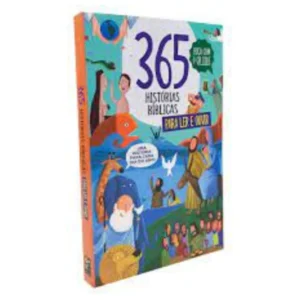 365 Histórias Bíblicas para Ler e Ouvir com QR Code | Livro Infantil Cristão